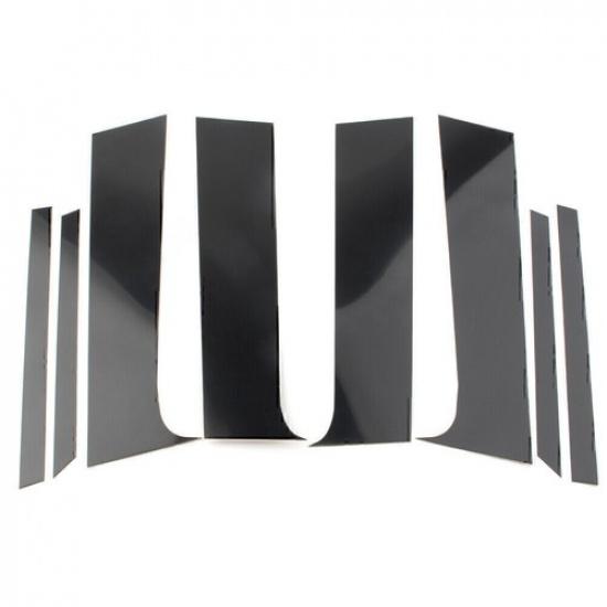 8Pcs/Set Door Trim Pillar Posts Piano Cover FOR CHEVROLET Trax 2015-2021