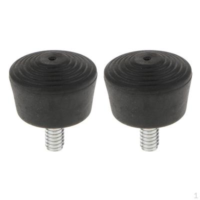 2 Bucăți Picioare de Cauciuc pentru Trepied Picior de Monopod cu Șurub de 1/4 Pentru