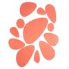 12pcs 3 Acrylic Wall Sticker Decal Decoration Mirror Stickers