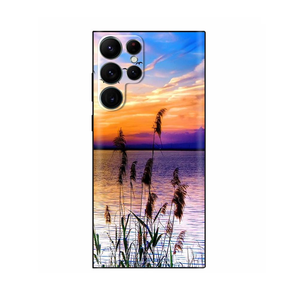 Für Samsung Galaxy S22 Ultra Hülle Abdeckung Für Samsung S23 Ultra S 23 Marmor Weiches Silikon Handyhülle S22Ultra S22 5G s 22 Funda