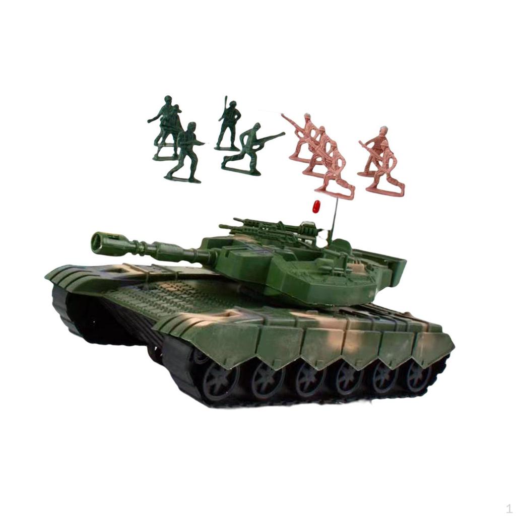 Diecast Tank Toys Playset Engineering Car Vehicles Toy for Toddlers