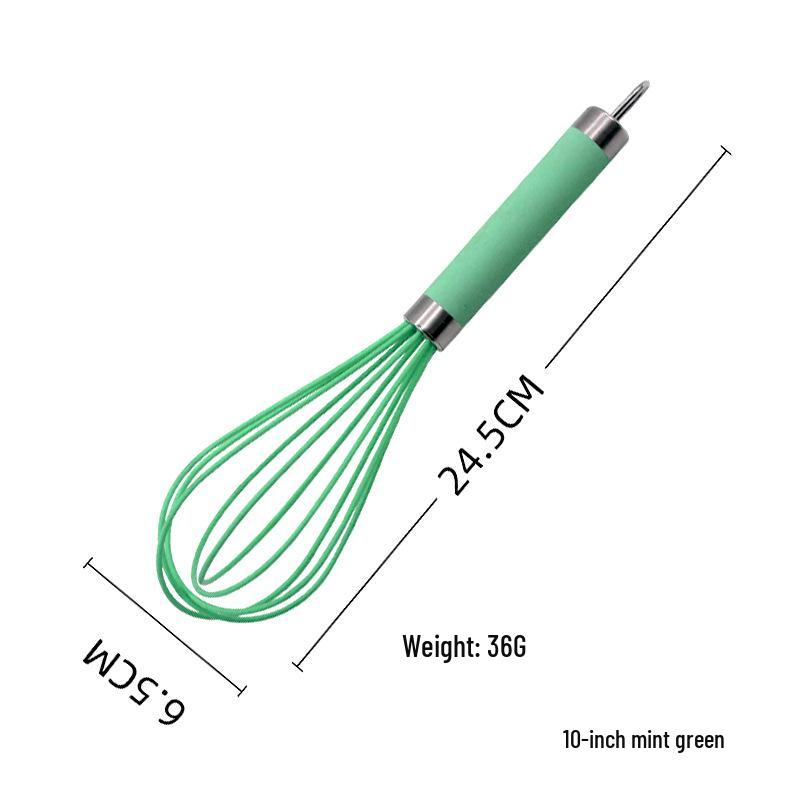 Stainless Steel Handheld Whisk - Egg Beater & Cream Whipper