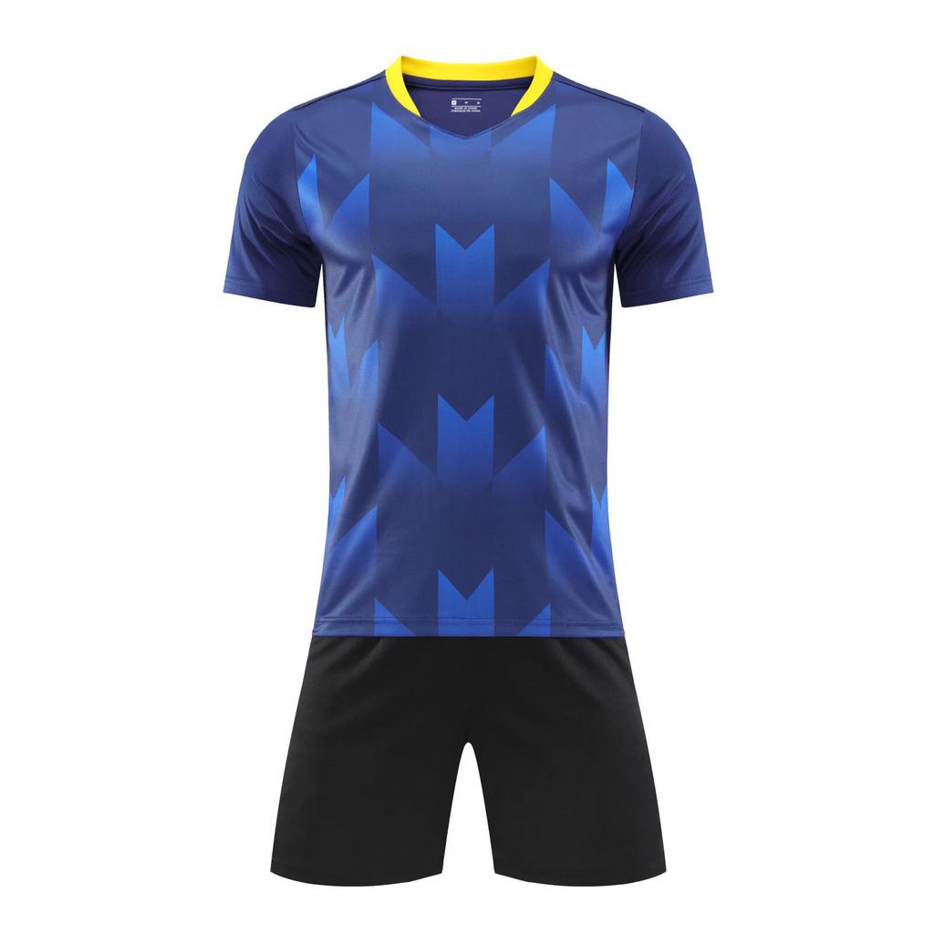 Football Training Jersey Adult Children Playing Jersey Short Sleeve Set Jersey
