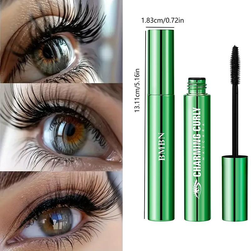 Volumizing & Lengthening Waterproof Mascara - Black Lash Enhancer, Suitable for Every Lash, Makes Them Defined, Long, Curled, Clump-Free