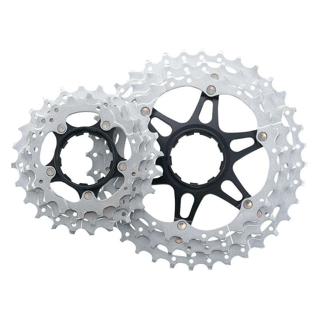 SHIMANO Kazetové ozubené kolo XT, 10stupňové, stříbrné, Dyna-Sys CS-M771-10 BJ(11-34T)