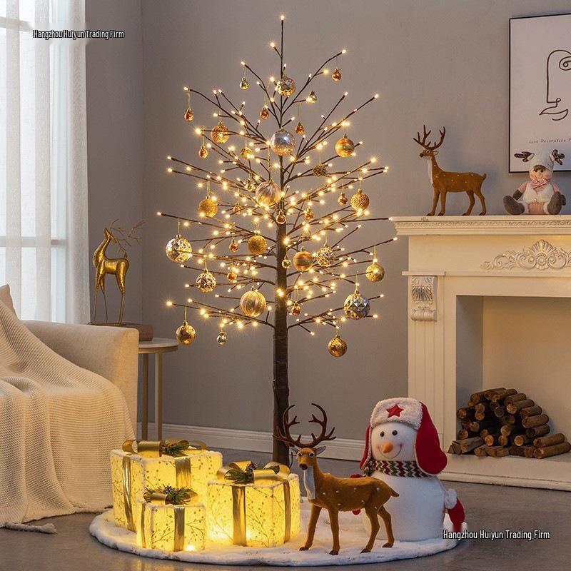 Luminous Christmas Tree Decoration for Mall, Hotel Lobby, or Home
