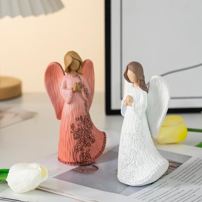 New Product Blessing Angel Figure European Resin Ornaments Home Desktop TV Cabinet Decorative Resin Crafts