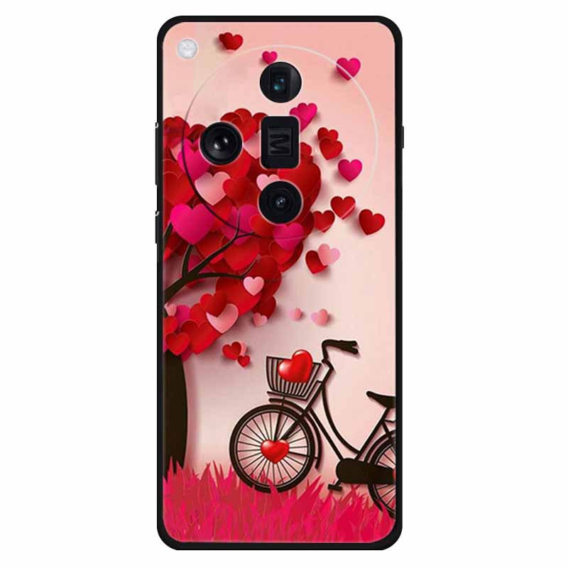 Funda For Oppo Find X7 Ultra Case Find X7 Silicone Space Wolf TPU Soft Phone Cover For OPPO Find X7 Pro/ X7 Ultra Case Cat Coque