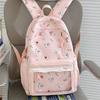 Cartoon Puppy Printed Backpack Junior High School Student Schoolbag Large Capacity Backpack