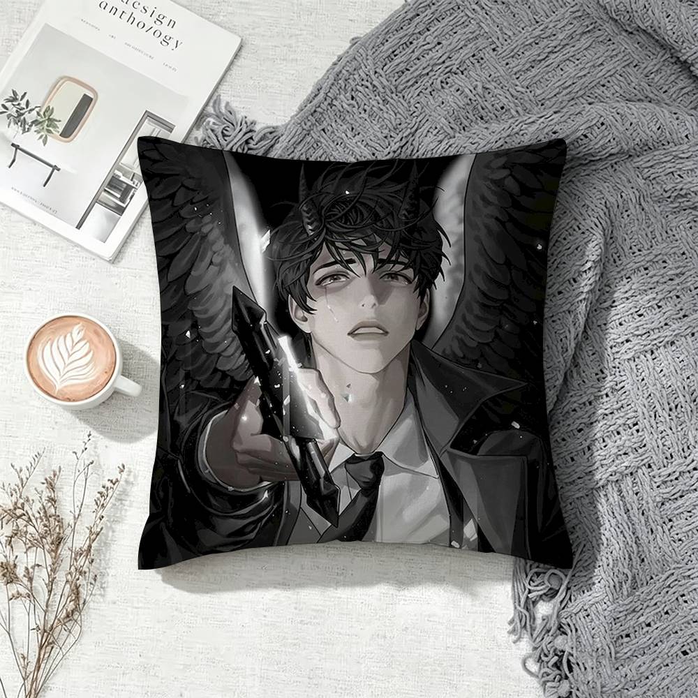 Kim Dokja ORV Square Pillow Case Multi Sizes For Car Home Bedroom Decor Custom Valentine Gifts