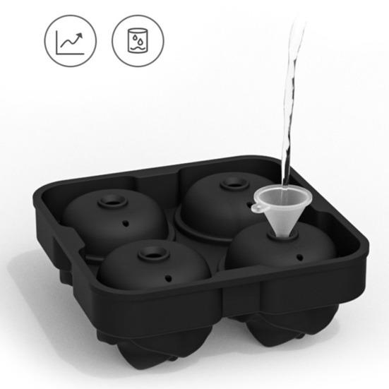 Silicone Ice Cube Mold Tray 3D Rose Flower Shape Ice Chocolate Pudding Candy Mold Non-Stick Food Grade Beverage Mold