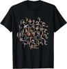 Alfabeto Armeno Uccelli Armenia Simboli T-shirt