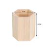 Large Capacity Wood Pen Pencil Box Organizer Pot Pencilcase Pencil Case  Students Boys Girls