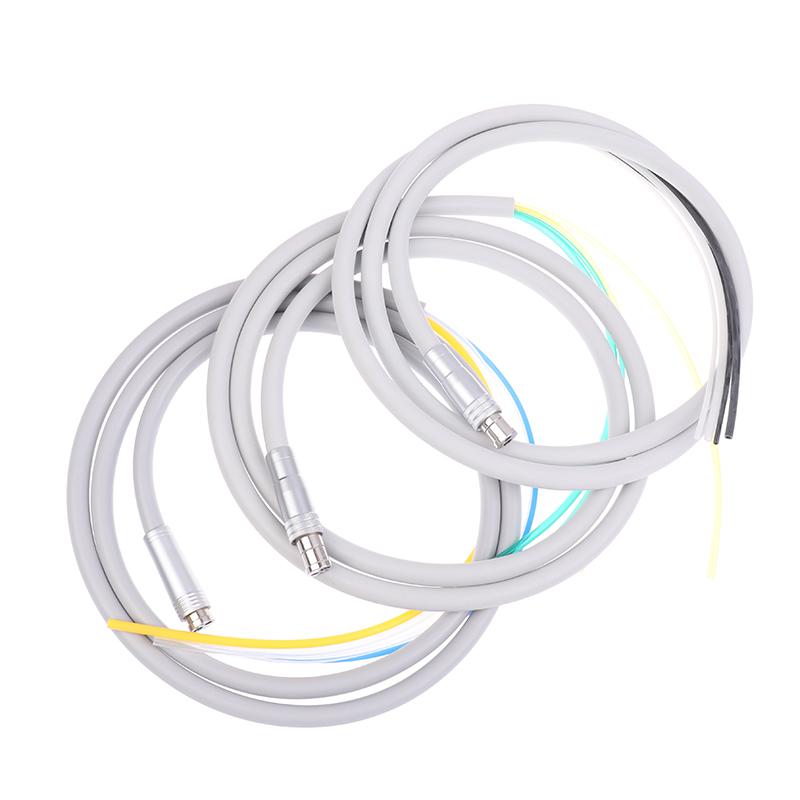 High Quality Dental Handpiece Hose Tube With Fitting 4 Holes For Dental High Speed Tracheal Water Pipe Dentistry Materials