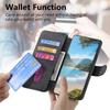 Multifunction Flip Leather Magnetic Wallet Case for Honor 400 Pro 400 Lite Magsafe Removable 2 in 1 Phone Cover for Honor 400Pro