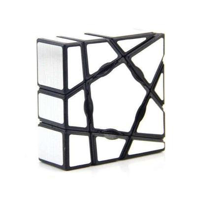 Yj Ghost Cube 1X3X3 Knobelspiel Spiegelwürfel IQ Logiktraining für Erwachsene Kinder Lernspielzeug zur Problemlösung