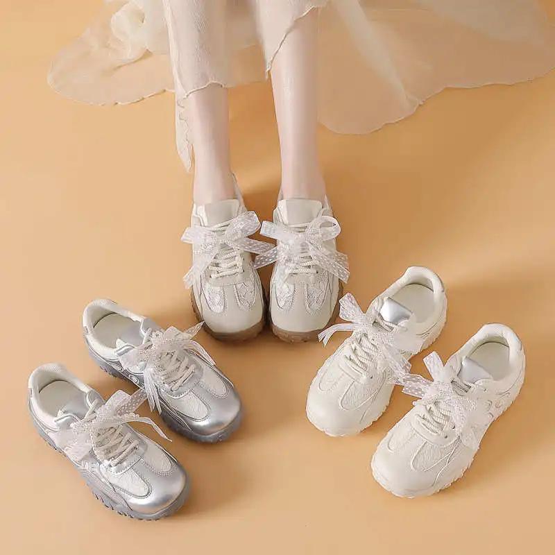 Slip-resistant Outdoor Tenisse For Women Golf Sneakers For Lady Brown Women's Shoes Sports Special Festival Global Brands