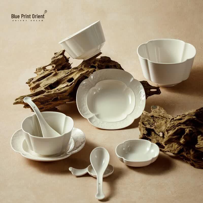 Jade Begonia Oriental Dinnerware Set, 18-Piece