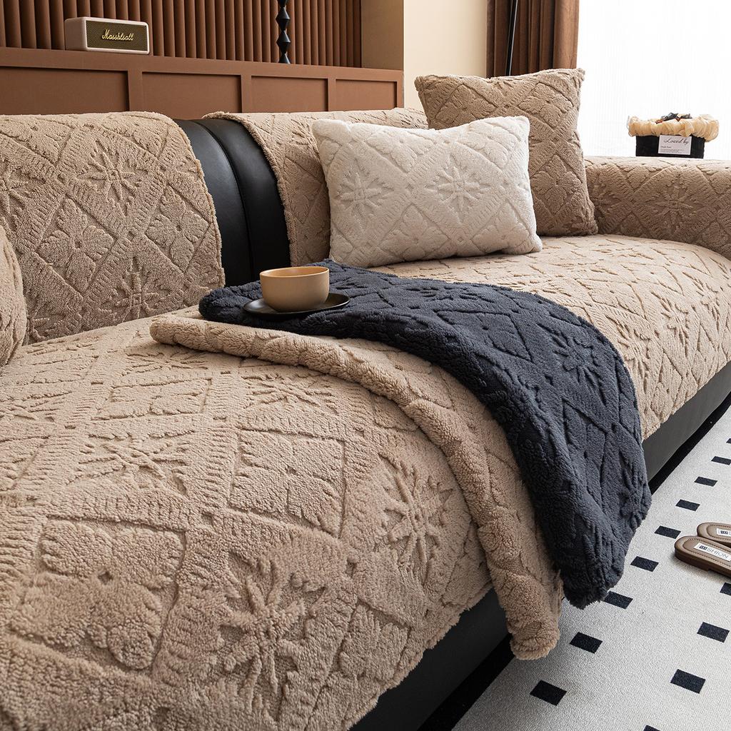 New Plush Sofa Cushion, Living Room Non-Slip Combination Sofa Seat Cushion, Universal Sofa Cover Cover For All Seasons