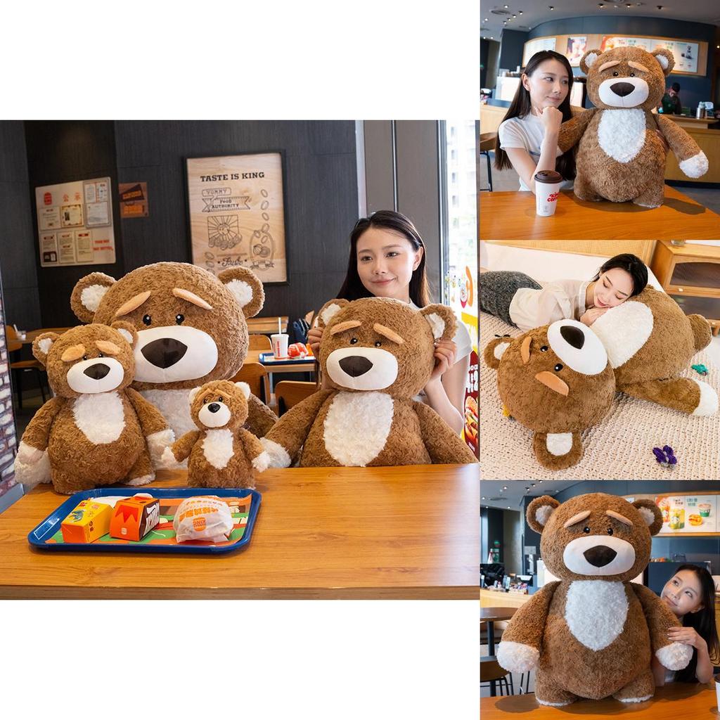 Adorable Cartoon Bear Plush Toy For Christmas Birthday Party Gifts And Events