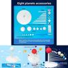 Solar System Educational Model Kit For Kids Science Diy Physics Classroom Learning