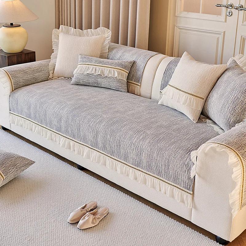 

Подушка для дивана Nordic Wind Snow Neil, всесезонная, универсальная, пылезащитная и противоскользящая, чехол для дивана с изображением кошачьих когтей, полотенце для гостиной 60x60