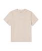 SNOWPEAK APPAREL Ribbed Women'S Regular Fit Short Sleeve T-Shirt (S25Mwfts39) Light Coral