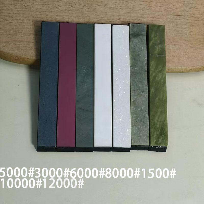 5/7-piece Set of Natural Agate Abrasive Whetstones for Polishing and Fine Fixed-angle Sharpeners Kitchen Knife Sharpening System