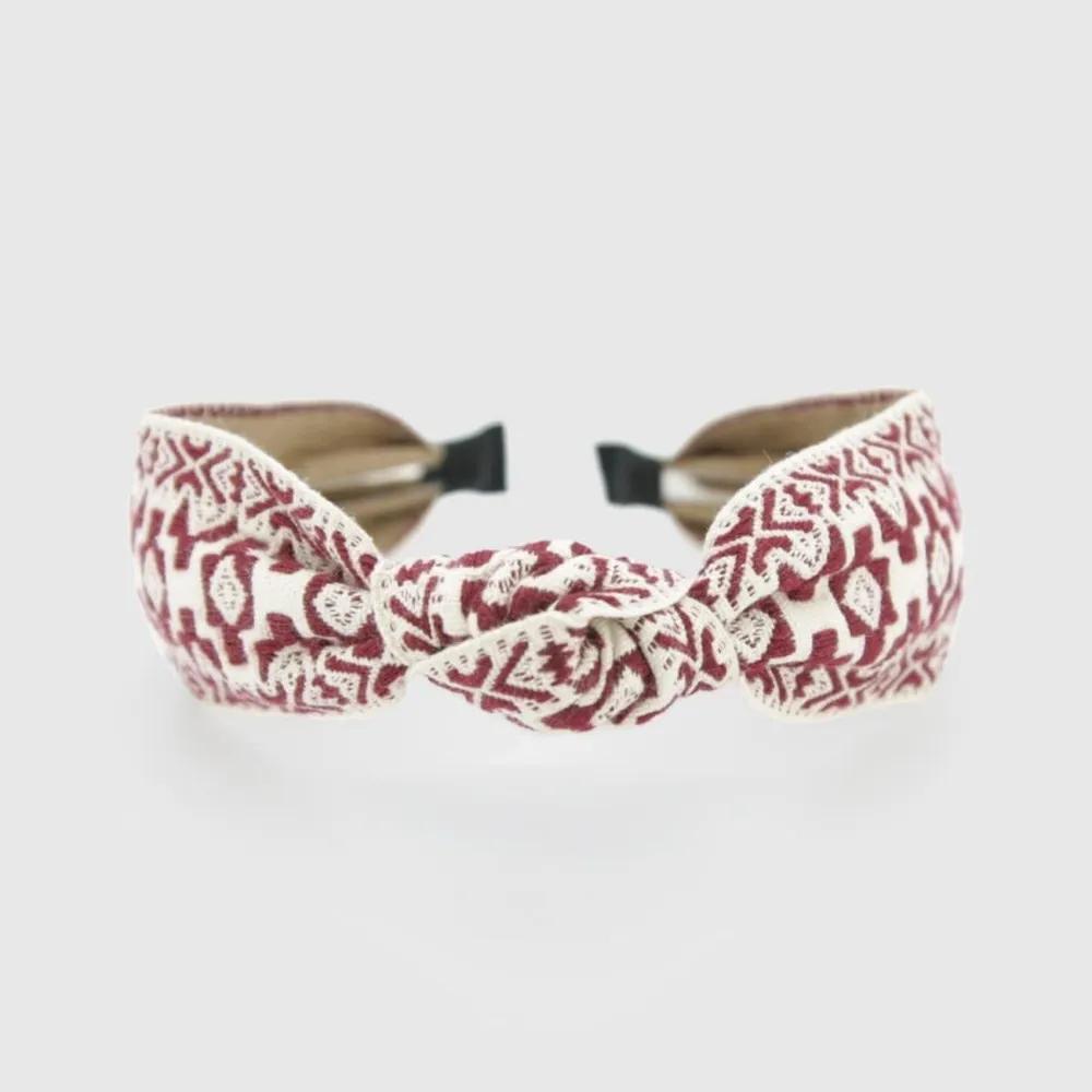 Lara Ethnic Lace Hairband LWine LALAH003WN 3306342
