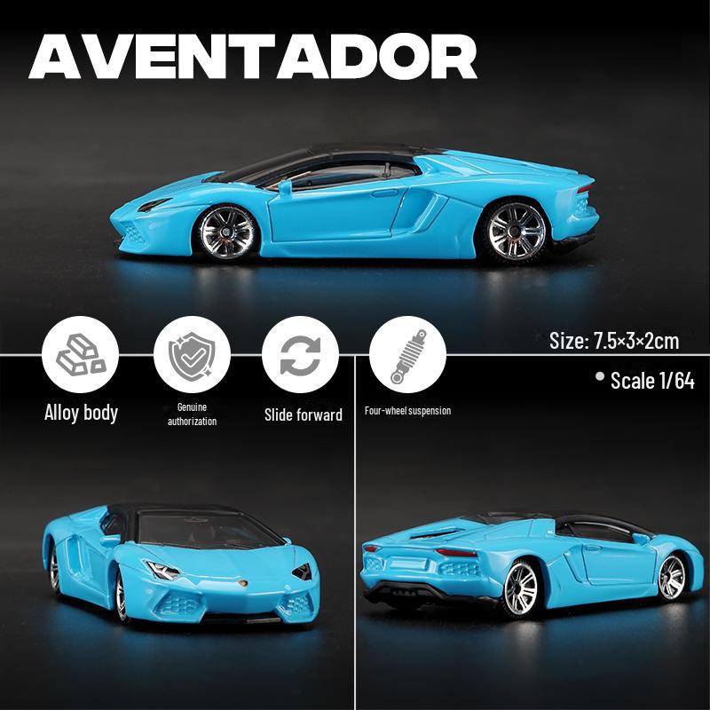 Přeshraniční 1:64 Lamborghini Toyota Slitinový Miniaturní Model Auta Hračka pro Kluky