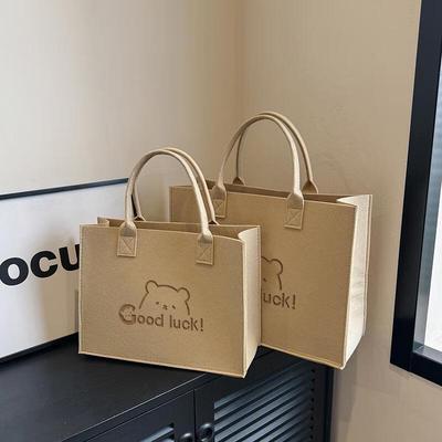 Bolsa Tote de Feltro HANDUNYOU