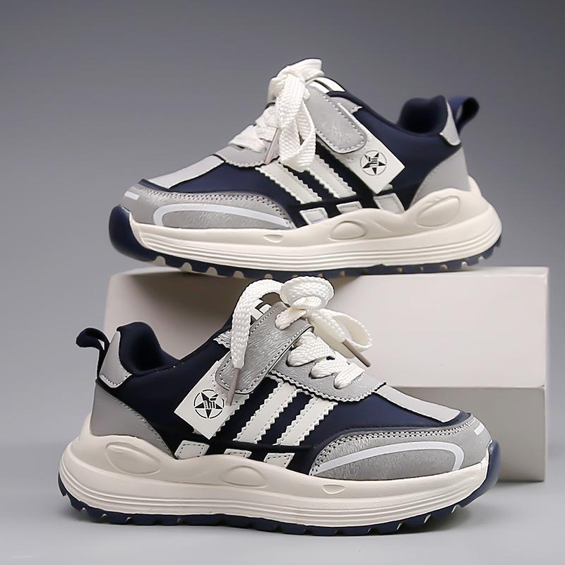 Children's Baby Shoes 2025 New Korean Version of Small and Medium-sized Boys' Sports Shoes Girls' Forrest Gump Shoes Fashionable and Versatile New Mo