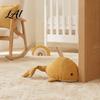 Fabric Door Stopper Sand Filling Weighted Whale Doorstop Plush Sea Animal Decorative Heavy Duty Doorstop Stopper for Home Bedroom Shape