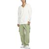 Nike Solid Color V-Neck Pullover Long Sleeve Sweater Women Sweater White FB8318-133