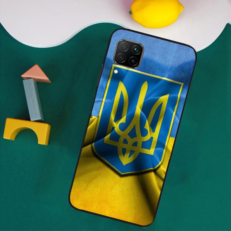 Ukraine Flag For Huawei Nova Y73 Y72 Y70 Y90 Y60 Y61 Y91 12s 12i 11i 8i 9 10 SE P40 Lite P30 P60 Pro Case