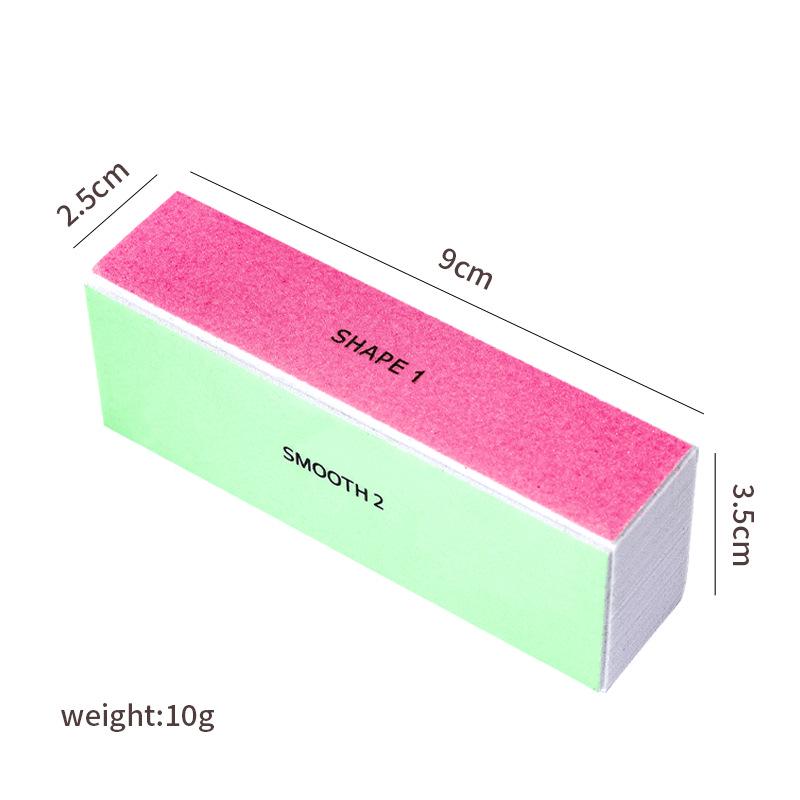 Four-Sided Nail Art Tofu Block Polisher