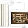 LED Figure Light, V-shaped, 3W, Indirect Lighting, Easy Installation, for Glass Cases/Collection Cases/Display Cases/Kitchen/Bookcases/Shop Decoration
