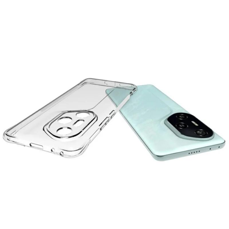 For Honor 300 Pro Clear TPU Case WANLONFENG TM Series 2.0mm Phone Back Cover
