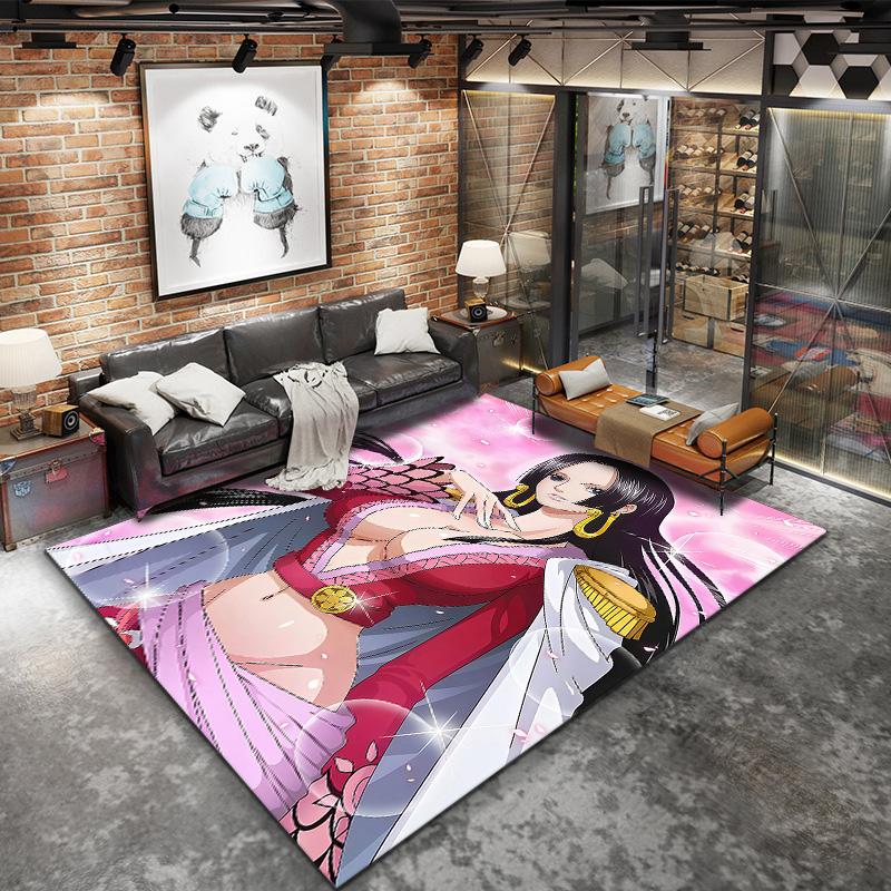 Boa Hancock Carpet Rug For Living Room Bedroom Home Sofa Decoration,kids Play Nonslip Floor Mat