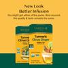 VAHDAM India, Infusions, Herbal Tea, Turmeric, Citrus, Ginger, Caffeine Free, 18 Infusion Bags, 32.4g (1.14oz)