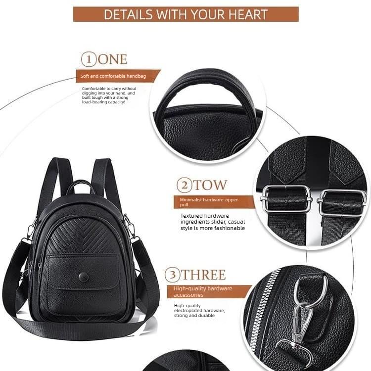 Backpack Women's Multifunctional Lightweight Commuter Backpack