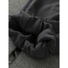 Iron Gray Winter Casual Women's Thickened Ankle-Tied Sweatpants