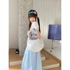 Spring New Polka Dot Crossbody Bag for Women Korean Style Casual Shoulder Handbag