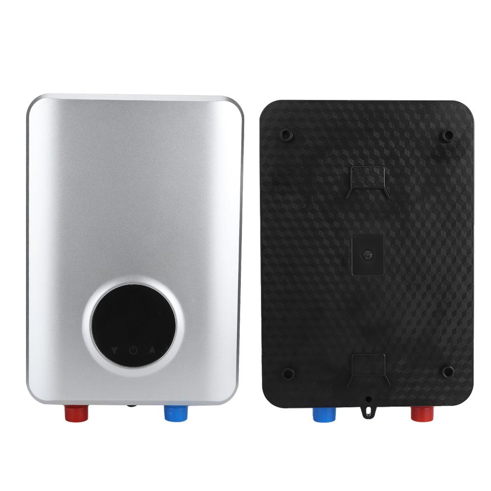 5500W Intelligent Electric Hot Water Heater Touch Screen Instant Heating Builtin AntiLeakage