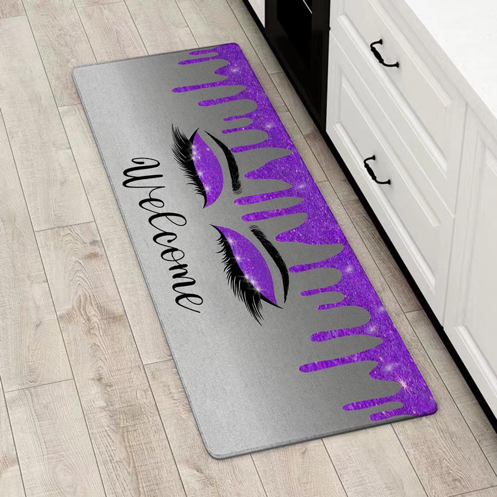 Entrance Front Door Doormat Eyelash Decorative Non-slip Kitchen Rug Living Room Rugs Balcony Bathroom Foot Mat Floor Mats Carpet