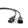 Cablexpert | PC-189-VDE | Power Extension Cable | Power IEC 60320 C14 | Power IEC 60320 C13 | 1.8 M | Black