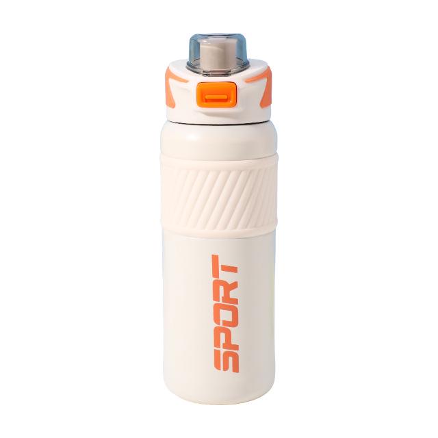 316 Stainless Steel Large Capacity Sports Water Bottle, Insulated with Flip-Top for Men & Women - Fitness Cycling Outdoor Cup