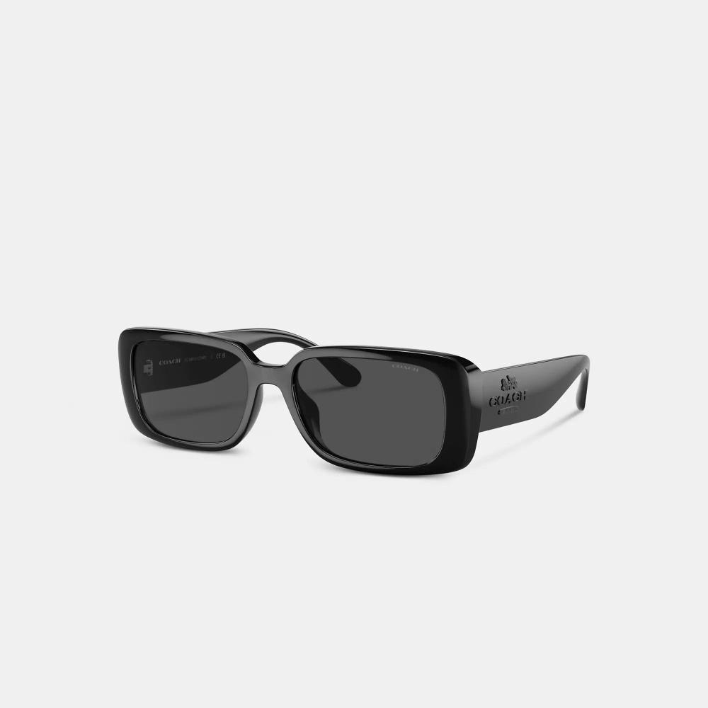 

Coach Narrow Rectangle Sunglasses black
