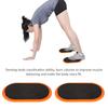 2Pcs Workout Sliding Disc Disks Slider Slide Mat Sports Abdominal Muscle Fitness Equipmentyellow