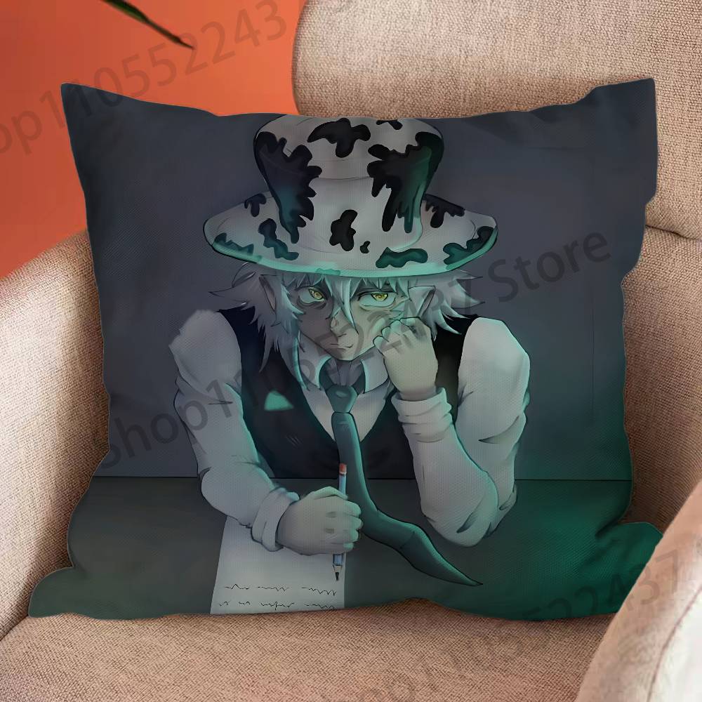 Guardian Horror Game SSlendytubbies Cartoon Printing Pillowcase Customized Pillow Cover for Sofa Home Decor